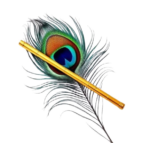 Peacock Feather and Flute
